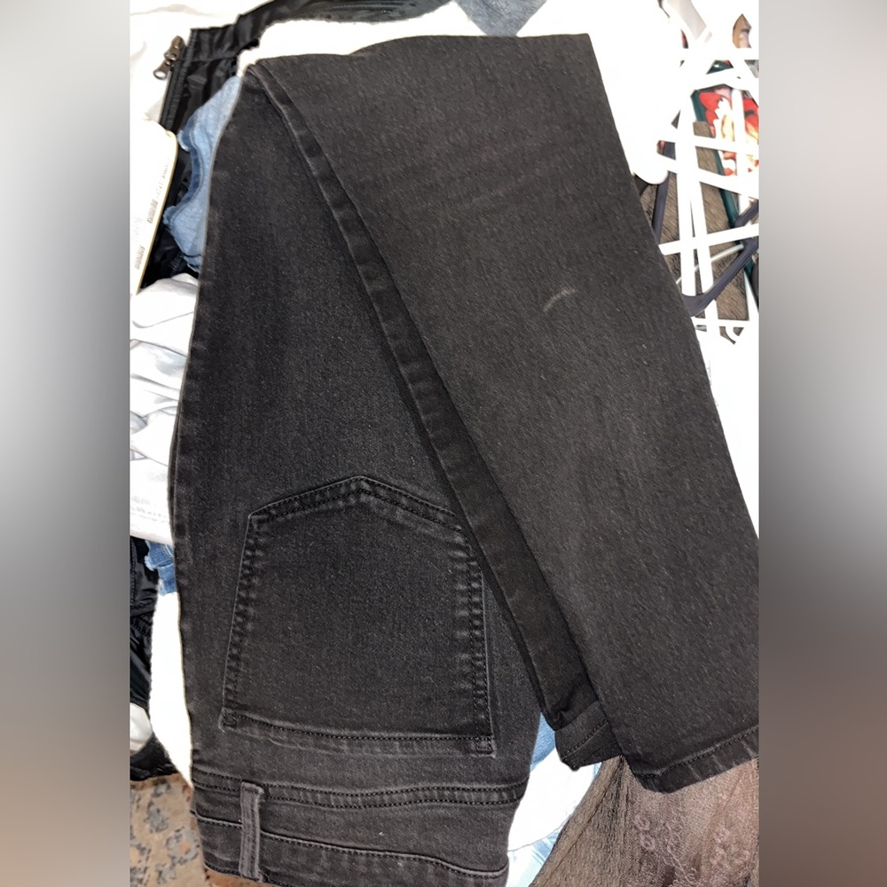 Black jeans size 17 but fits like a 13-14